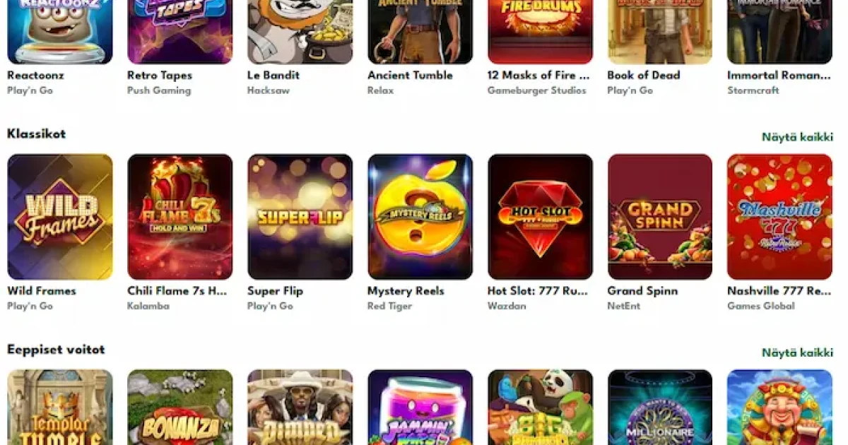 BigLucky casino Suomi 2025